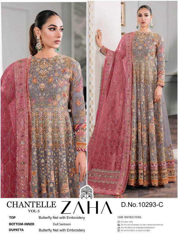 ZAHA CHANTELLE VOL-5 10293-C TO 10293-D 