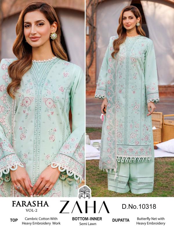 ZAHA FARASHA VOL-2 10318 TO 10321 