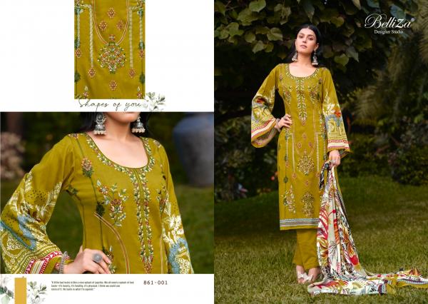 Belliza Designer Lavanya 861-001 to 861-008 Series 