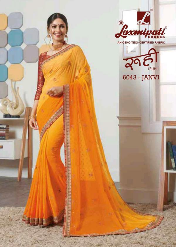 Laxmipati Saree Ruhi 6043-6053 Series                                                        