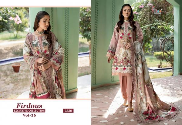 Shree Fab Firdous Exclusive Collection Vol-26 2559-2566 Series