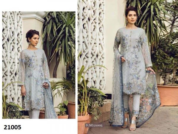 21005 Colors Georgette Embroidered Traditional Suits 