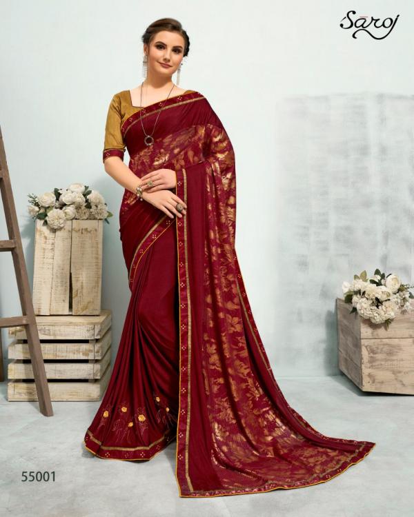 Saroj Saree Aliya 55001-55006 Series 