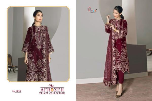 Shree Fabs Afrozeh Velvet Collection 1945-1949 Series  