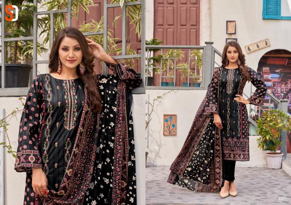 SHARADDHA DESIGNER BIN SAEED VOL-8 8001 TO 8006 