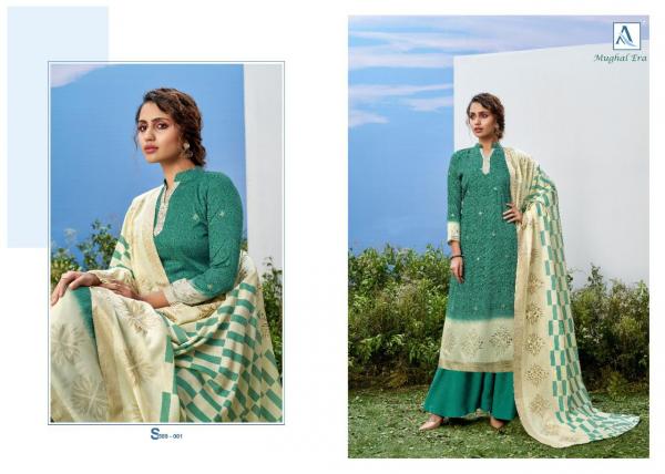 Alok Suits Mughal Era 589-001 to 589-010 Series 