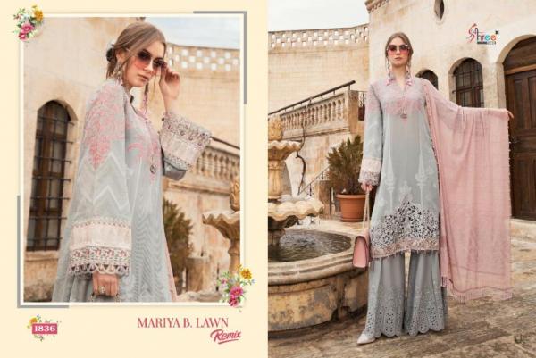 Shree Fab Mariya B Lawn Remix 1836-1841 Series 