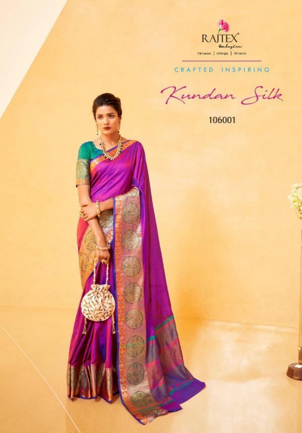 Rajtex Kundan Silk 106001-106008 Series 