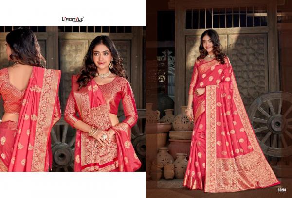 Lifestyle Saree Aashirwad Vol-2 66281-66286 Series 