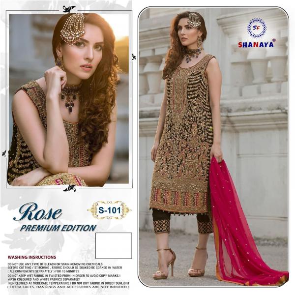 Shanaya Fashion Rose Premium Edition S-101 Design  