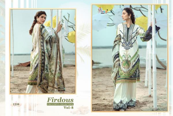 Shree Fabs Firdous Exclusive Collection Vol-8 1239-1245 Series 