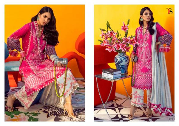 Deepsy Suits Sana Safinaz Muzlin Vol-3 971-978 Series 