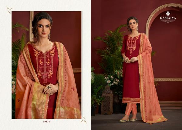Kessi Fabrics Ramaiya Palkhi 10131-10138 Series 
