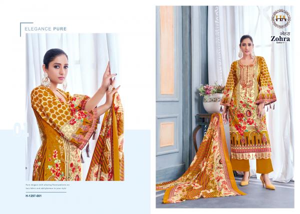 Harshit Fashion Zohra Edition Vol-2 1297-001 to 1297-008 Series 