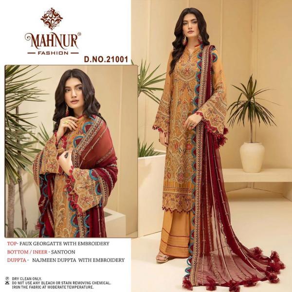 Mahnur Fashion Mahnur Vol-21 21001-21002 Series 