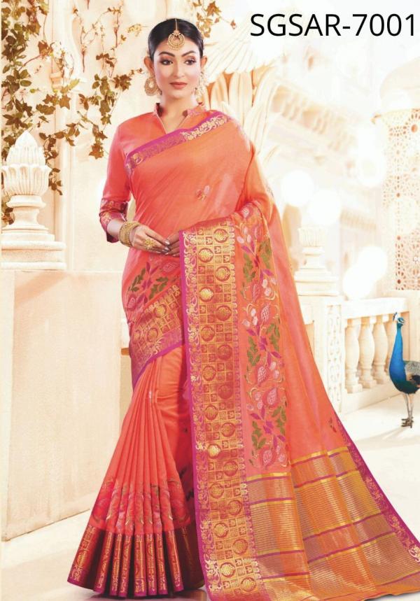 Sangam Saree Sarva Mangala 7001-7008 Series  