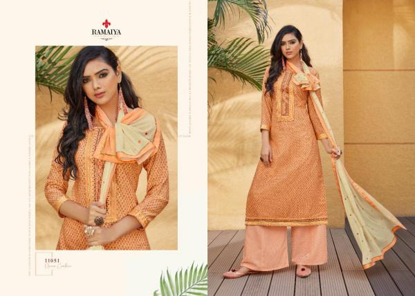 Kessi Fabrics Ramaiya Rose Gold 11051-11058 Series  