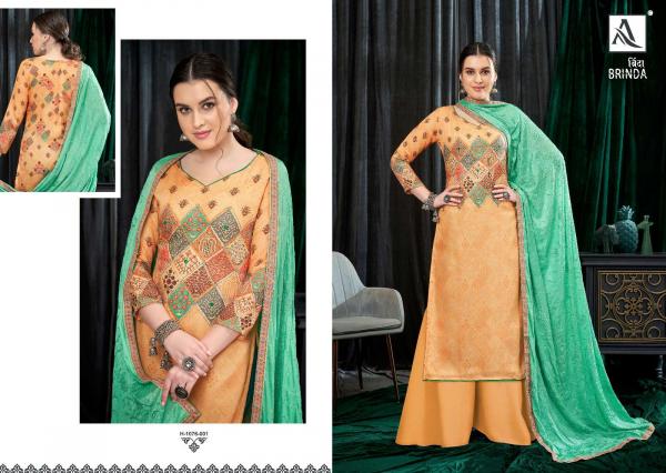 Alok Suit Brinda 1076-001 to 1076-006 Series 