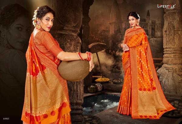 Lifestyle Saree Avantika Vol-3 64961-64966 Series 