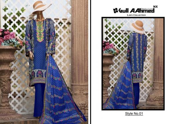 Gull Aahmed Lawn Collection 1ST Edition 01-05 Series 