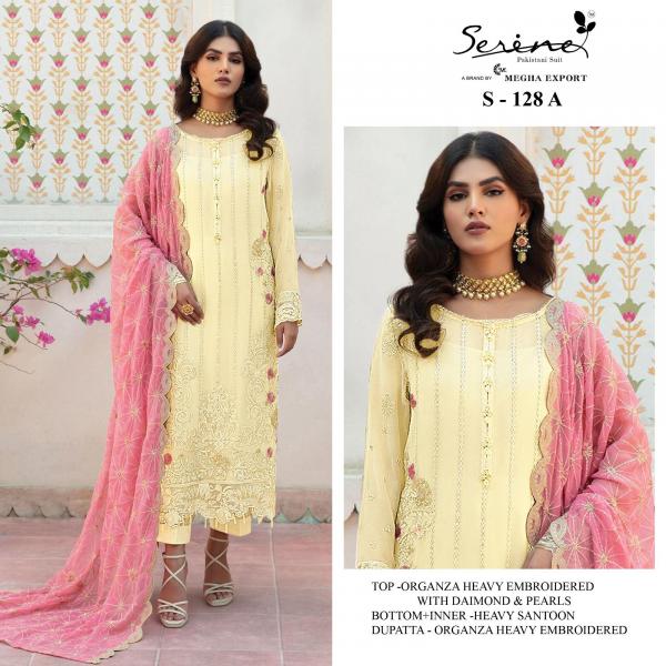 Serine Pakistani Suit S-128 Colors 