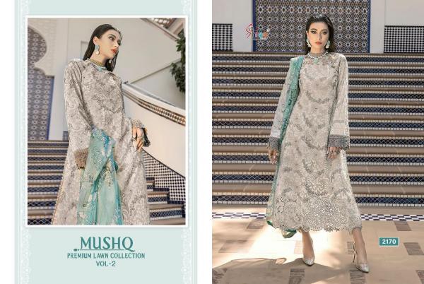 Shree Fab Mushq Premium Lawn Collection Vol-2 2170-2173 Series  