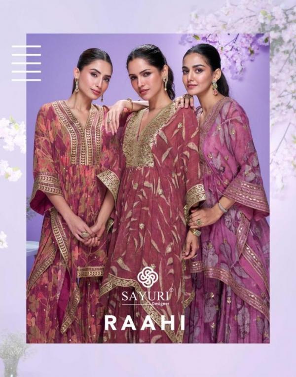 SAYURI DESIGNER RAAHI 10059 TO 10061 SERIES