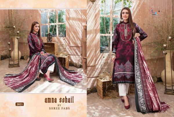 Shree Fabs Amna Sohail 2021-2028 Series  