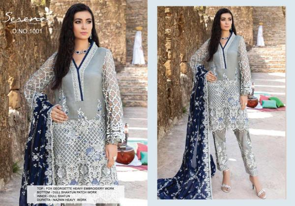 Serene Pakistani Suits 1001 Design 