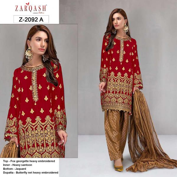 Zarqash Mariya .B Royal Soiree Z-2092 Colors  