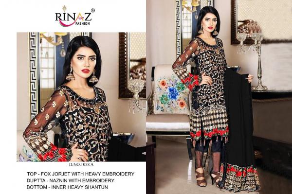 Rinaz Fashion 1058 Colors Suits