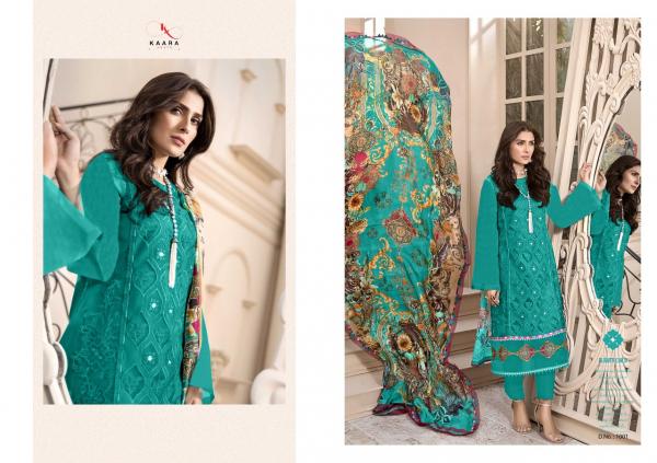 Kaara Suits Mahe Noor Gold 1001-1004 Series  