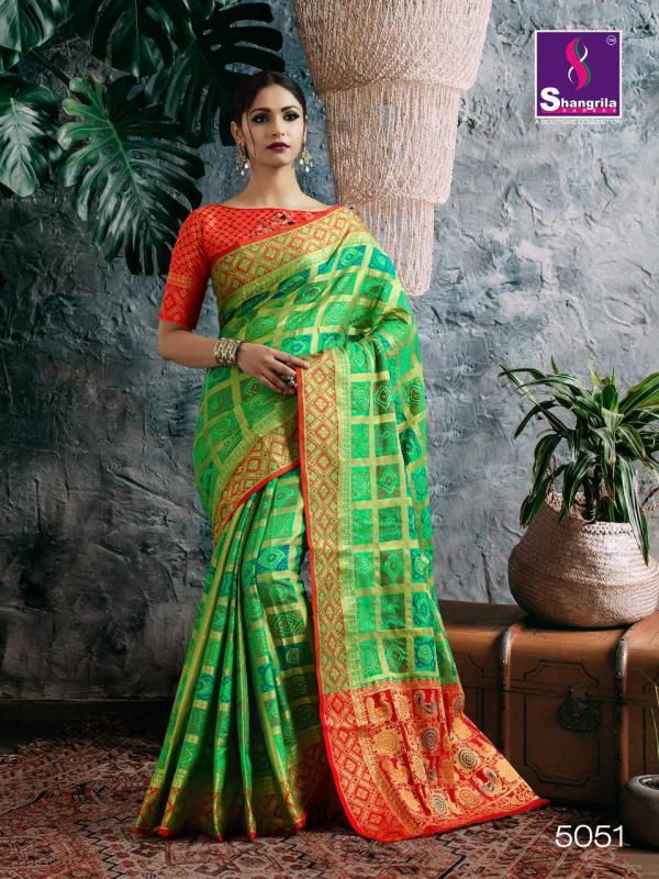 Shangrila Saree Sobhagya Silk 5051-5056 Series 