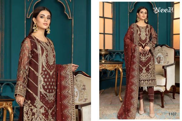 Noor Rang Rasiya Premium Collection 1107-1109 Series  
