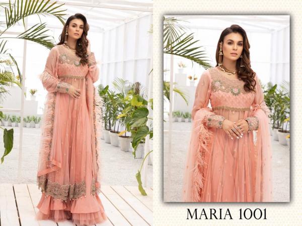 Pakistani Beautiful Designer Suit Maria 1001 Design  