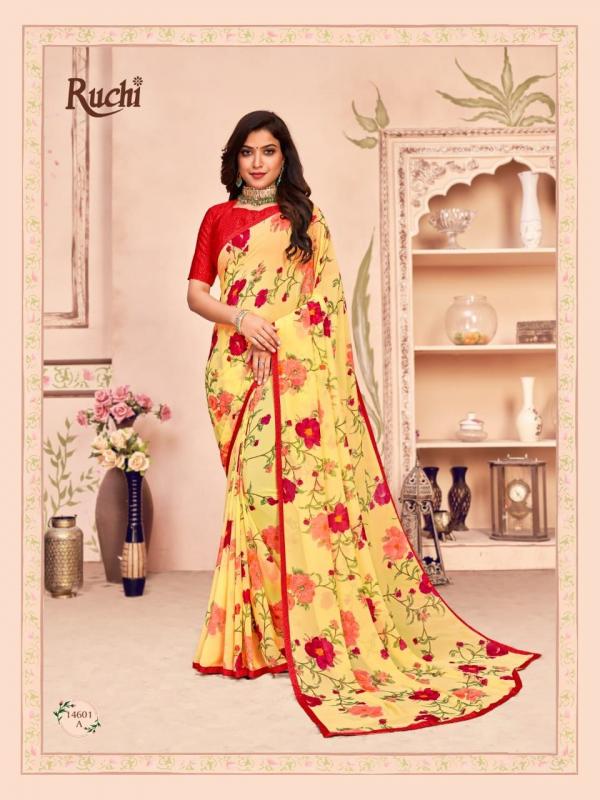 Ruchi Saree Nimayaa 11th Edition 14601-14606 Colors Series  
