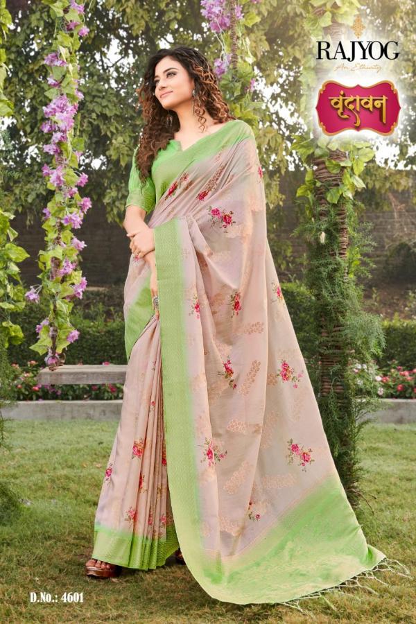 Rajyog Fabrics Vrindavan Silk 1001-1008 Series  