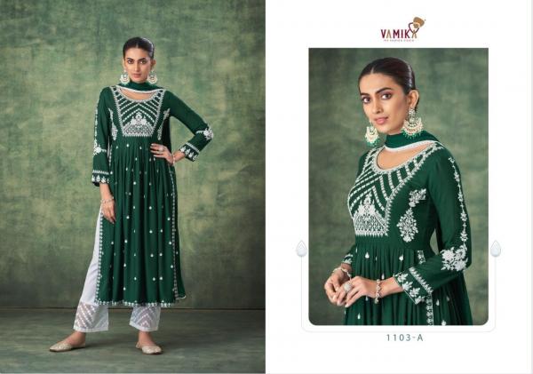 Vamika Fashion Aadhira 1103 Colors  