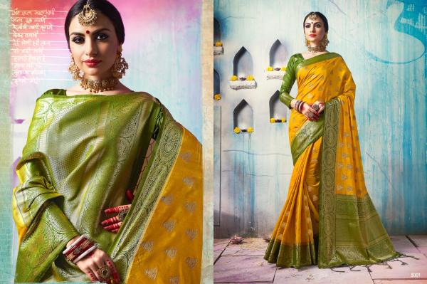 Kianna Fashion Kanchi Silk 5001-5014 Series 