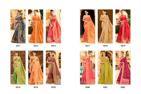 Kalanidhi Silk Designer Saree By SHANGRILA SAREE 5071 TO 5082 New ...