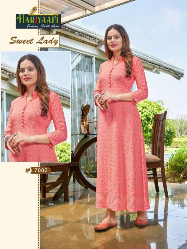 Hariyaali Fashion Sweet Lady 7002-7018 Series  