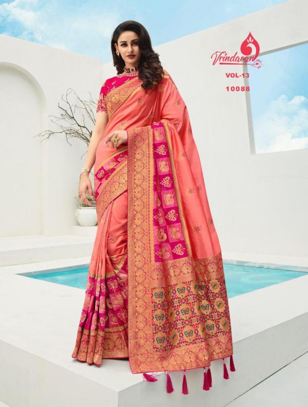 Royal Saree Vrindavan Vol-13 10088-10102 Series  