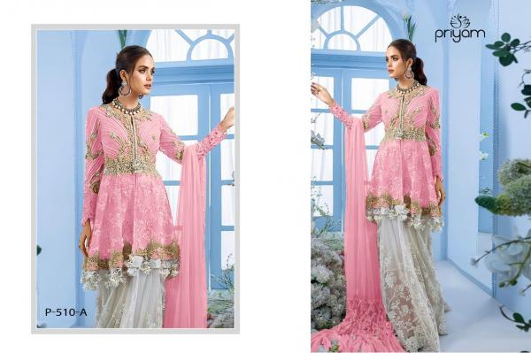 Pariyam Fashion Zaina 510 Colors  
