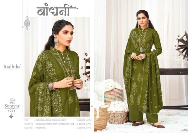 Radhika Fashion Sumyra Bandhani 7001-7008 Series  