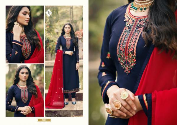 Tanishk Fashion Royal Silk Vol-13 3601-3608 Series  