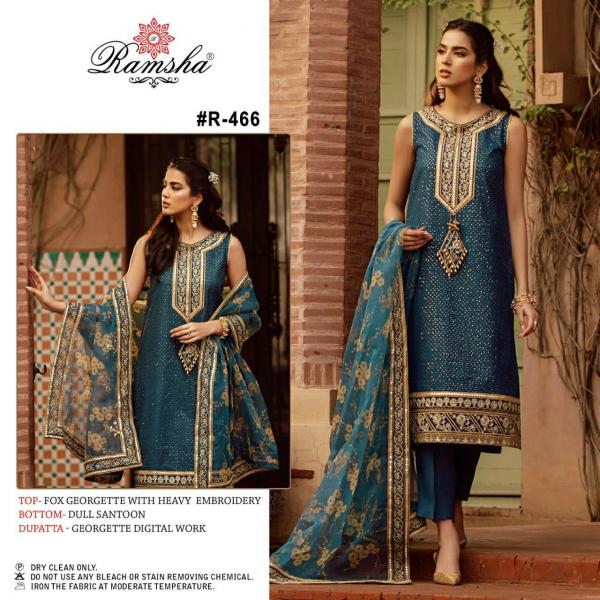 Ramsha Suit R-466 Design  