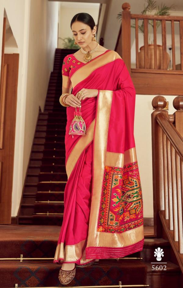 Rajyog Fabrics Anubhuti Silk 5602-5606 Series  