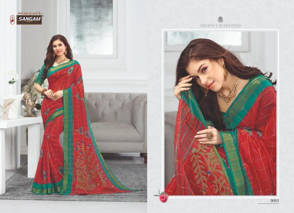 Sangam Saree Eliza 9001-9008 Series 