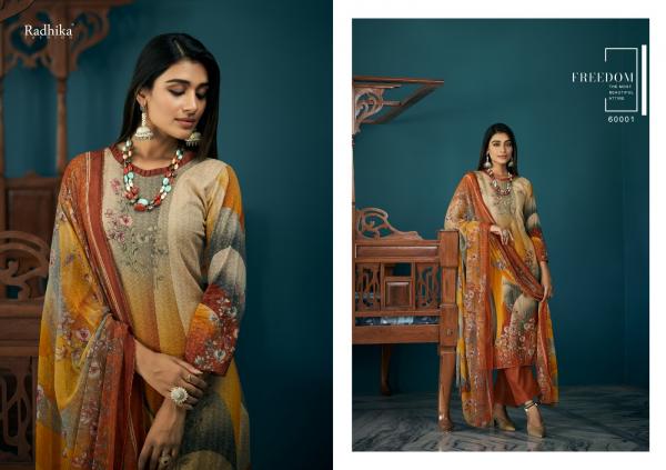 Radhika Fashion Azara Vol-51 60001-60008 Series 