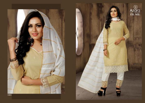 Radhika Fashion Azra Zil Mil 1001-1004 Series  
